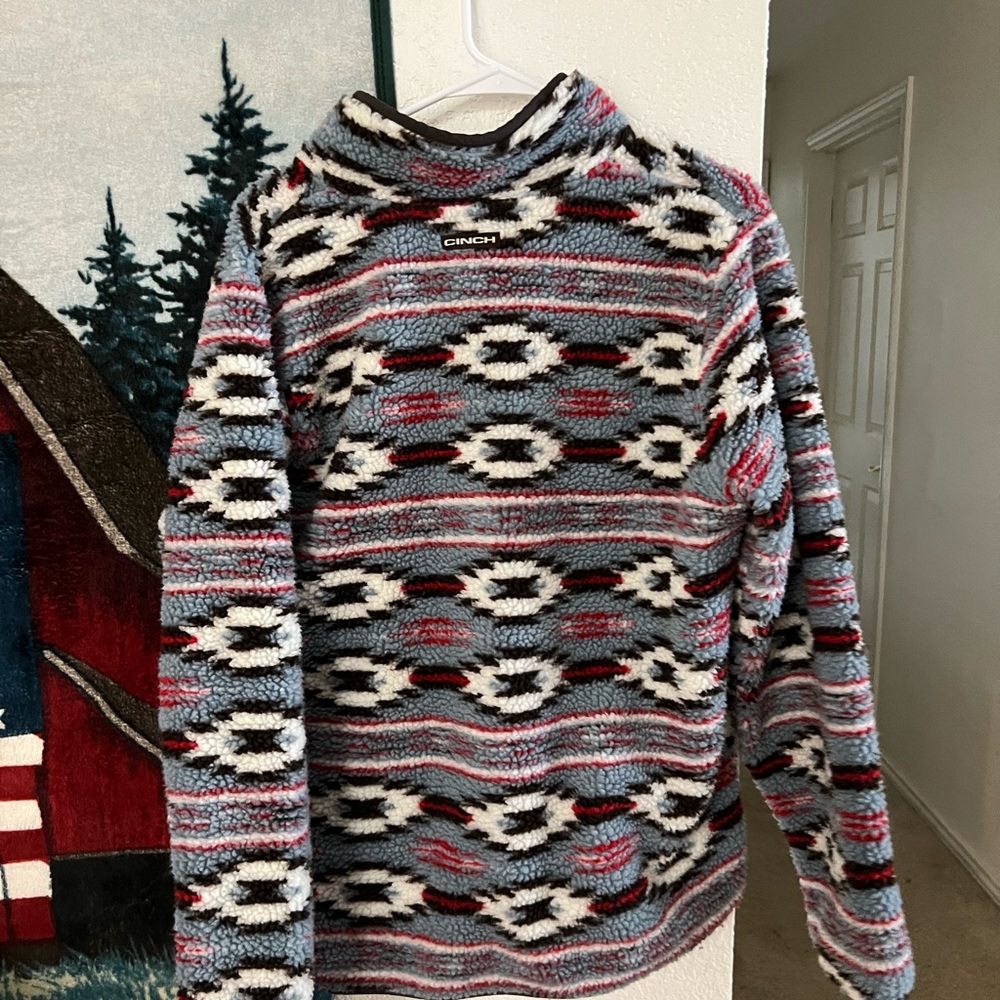Cinch fleece jacket